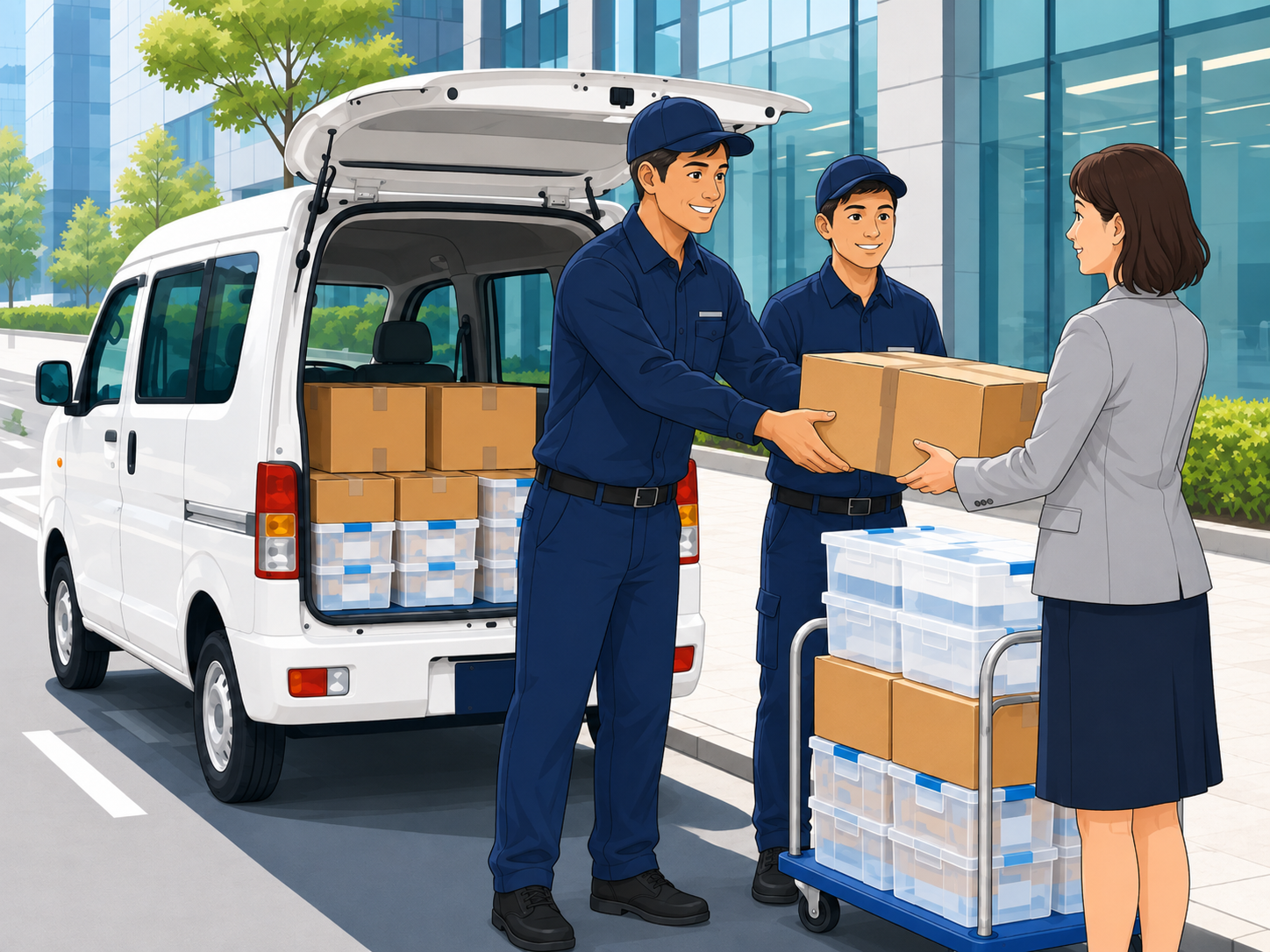 郵便物の集荷・持ち込み代行サービス